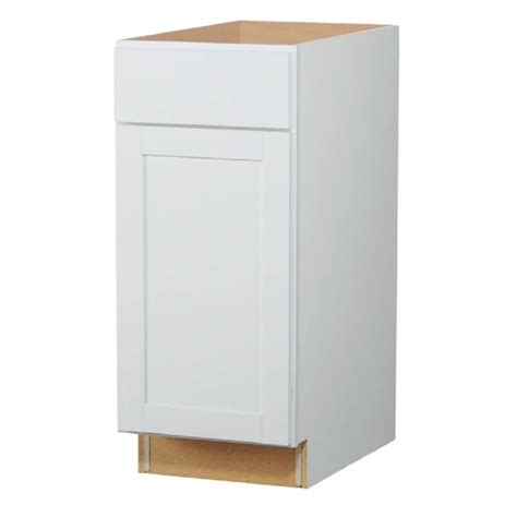 MasterBrand 18-in W x 35-in H x 23.75-in D White Base Fully assembled ...