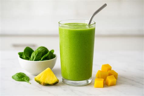 Panera Green Smoothie Recipe - Culinary Pearl