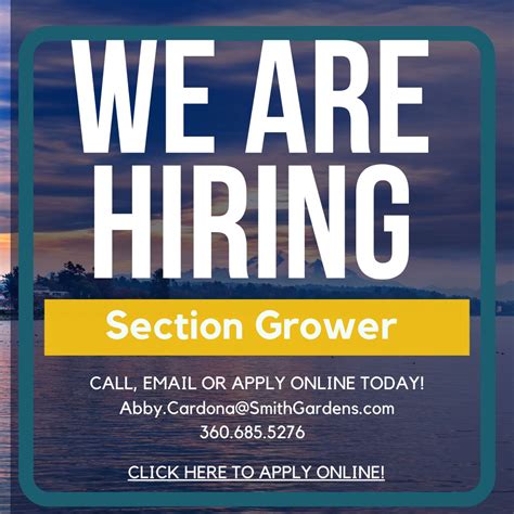 Smith Gardens, Inc. on LinkedIn: SPRING HAS SPRUNG! And we are hiring ...
