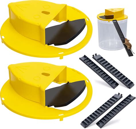 Amazon.com : New Generation 2 Pack Mice Mouse Trap Bucket with Flip Lid ...