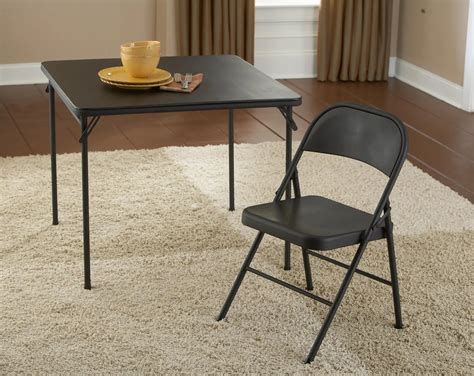 Modern Design Stackable Black Folding Tables And Chairs For Events ...