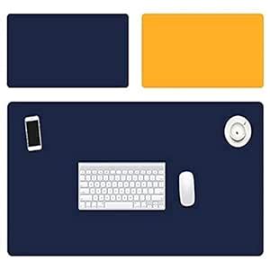 PARVY Leather Desk Pad, Dual Side Office Desk Mat, Ultra Thin Large ...