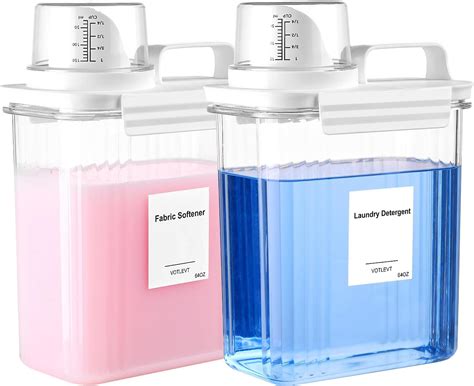 VOTLEVT 64OZ Liquid Laundry Detergent Dispenser, Laundry Soap Dispenser ...