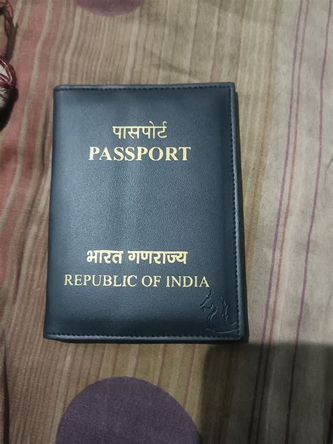 KARA Black Faux Leather Unisex Passport Cover | Travel Friendly ...