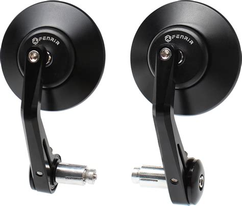 FENRIR Retro Black Motorcycle Bar End Mirrors India | Ubuy