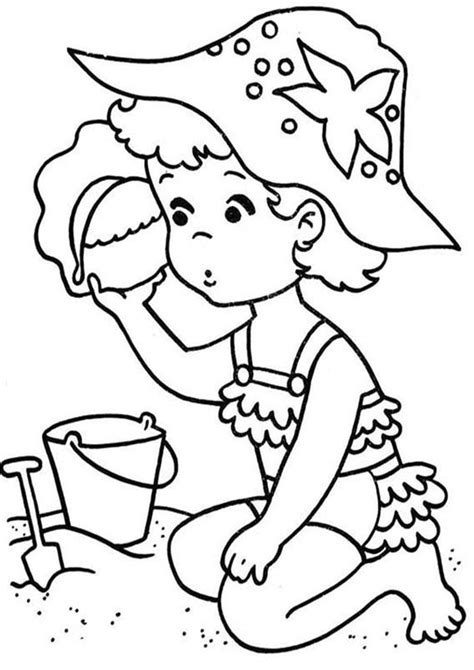 Coloring Pages Free Printable Summer