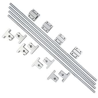 Horizontal Linear bearing slide set, Mergorun Horizontal 8mm Dia Linear ...