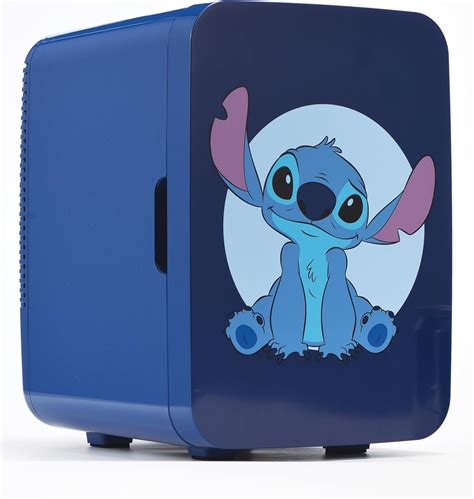 Amazon.com: Ukonic Disney Stitch Mini Fridge 10L, Holds 15 Cans, AC/DC ...