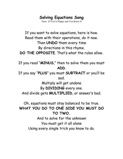 Problem Solving Song 的图像结果