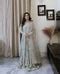 Afrozeh Dastangoi Shanzay: Sea Green Pakistani Organza Wedding Suit ...