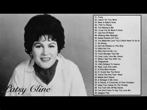 Image result for Patsy Cline Songs List