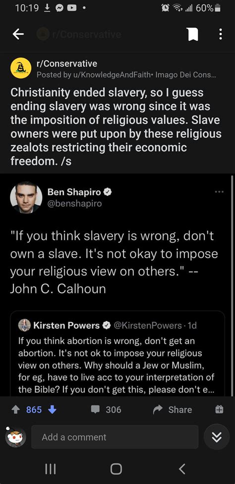 Christianity was the dominant religion of both slave owners and ...