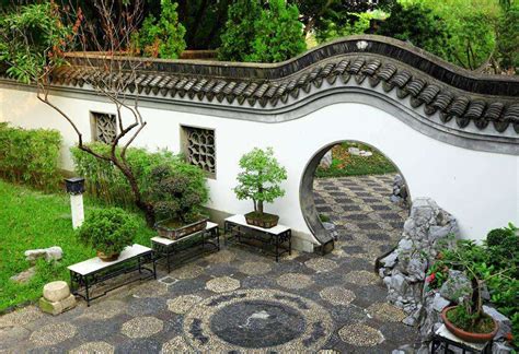 中式园林风格 - 花园风格 - 上海别墅花园设计，花园设计施工，庭院设计，屋顶花园设计，工厂园林绿化、杭州别墅花园设计