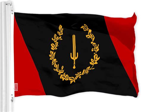 Amazon.com : Black American Heritage Flag 1967 3x5 Ft, African American ...