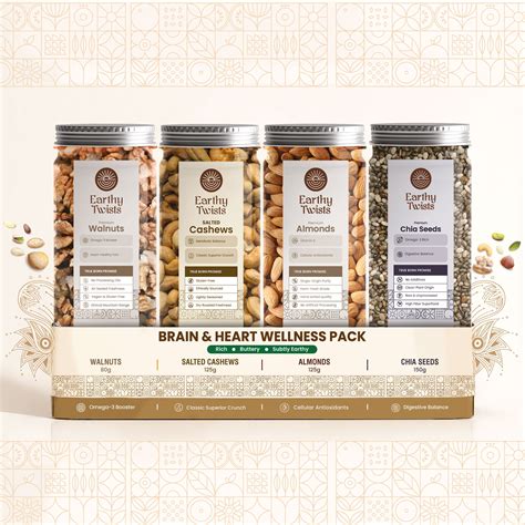 Brain & Heart Wellness Pack – Earthy Twists