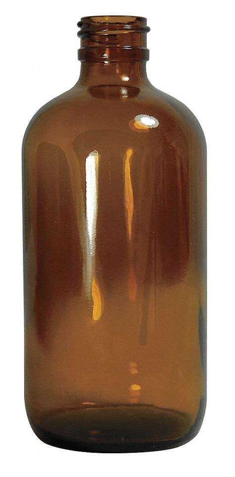 QORPAK, 120 mL, Amber, Sampling Bottle - 41V963|GLA-00890 - Grainger