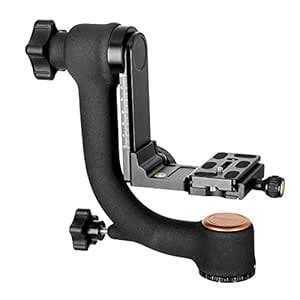 Buy Koolehaoda Q45 Professional Gimbal Tripod Head with PU-70 QR Plate ...