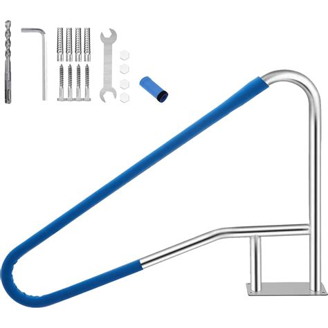 Roromall Pool Handrail, Pool Railings for Inground Pools, Swimming Pool ...