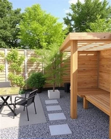 Entry #38 by sayodr for Modern Back Garden Layout Design | Freelancer