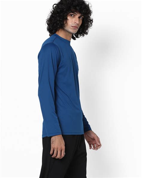 Buy Blue Wildcraft HypaCool Crew-Neck T-shirt | AJIO