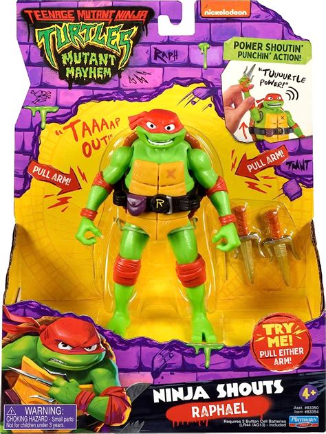 Playmates Teenage Mutant Ninja Turtles Mutant Mayhem toys Visual Guide