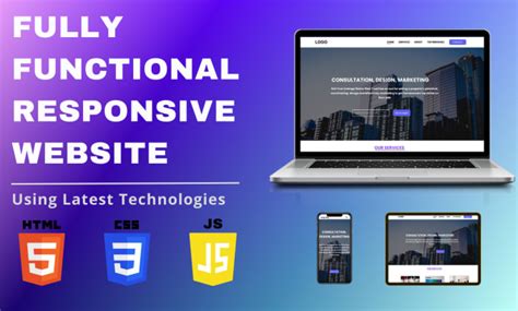 Image result for Build Information Technology Website Using HTML CSS and JavaScript