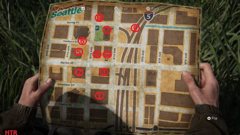 Downtown Map Last Of Us 2