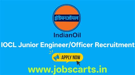 IOCL Junior Engineer Recruitment 2025 - Notification Out For Junior ...