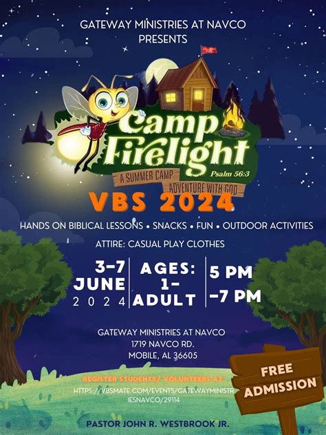 GMC Camp Firelight VBS 2024, 1709 Navco Rd, Mobile, AL, 3 June 2024 ...