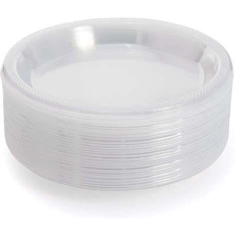 Small Clear Plastic Party Plates at James Madrigal blog