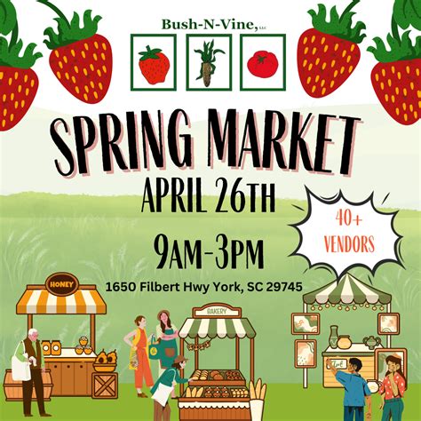 Pop-Up Markets - Bush-N-Vine Farm