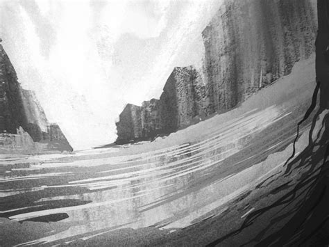 Download wallpaper 1400x1050 lake, rocks, tree, landscape, art, bw ...