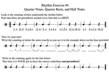 Image result for 2 Part Rhythm Exercises