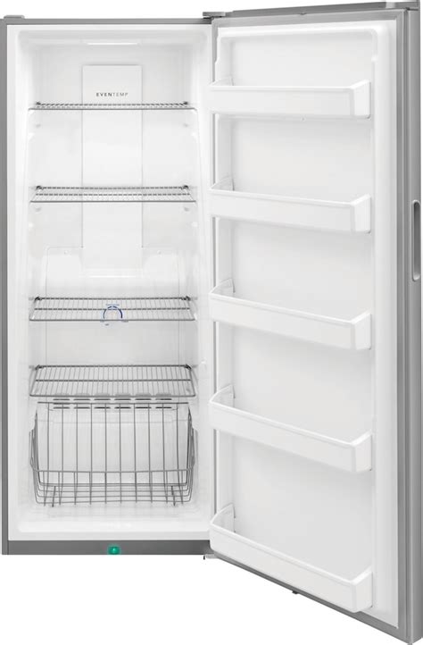 16 Cu. Ft. Garage Ready Upright Freezer Fingerprint-Resistant Stainless ...