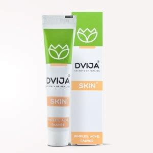DVIJA Skin Cream - Acne, Pimples, Rashes, Scars, Insect Bites & Fungal ...