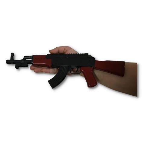 Zillion Billion MA Mini 40 cm Long Plastic AK 47 Toy Gun with Silencer ...