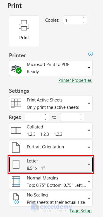Image result for Paper Setting in Excel