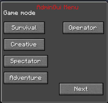 Image result for Minecraft Admin Mod