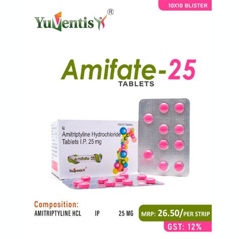 AMIFATE-25MG Yuventis Pharmaceuticals