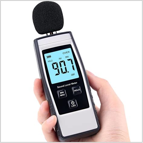 UGPET Sound level meter Decibel measuring device Digital sound level ...