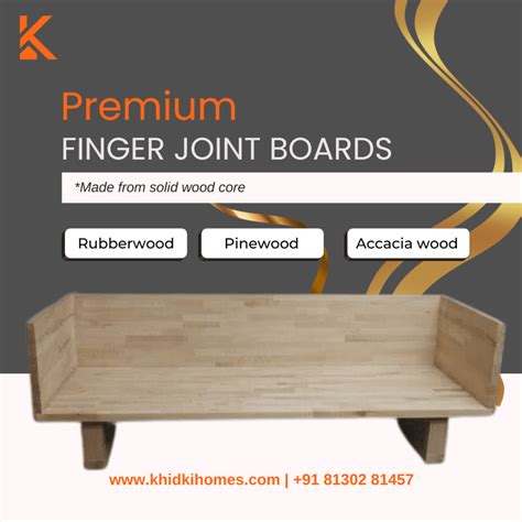 What are Finger Joint Boards and Where are they Used – Khidki Homes