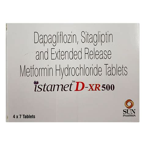 Istamet D-XR 500 Tablet | Uses, Side Effects, Price | Apollo Pharmacy
