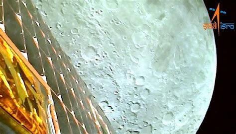 कामयाबी से एक कदम आगे : चंद्रयान-3 ने सॉफ्ट लैंडिंग के बाद भेजा चांद का ...