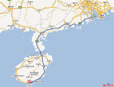 想知道: 珠海市 珠海市到海南省三亚地图 在哪_百度知道
