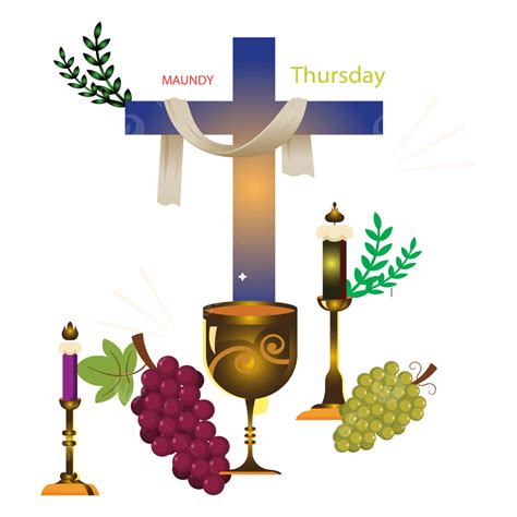 Maundy Thursday Images PNG, Vector, PSD, and Clipart With Transparent ...