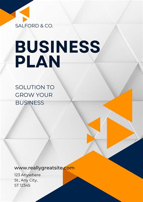 Business Plan Title Page 的图像结果