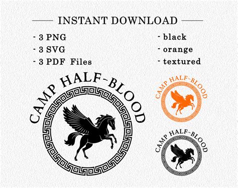 How To Draw Camp Half Blood Logo