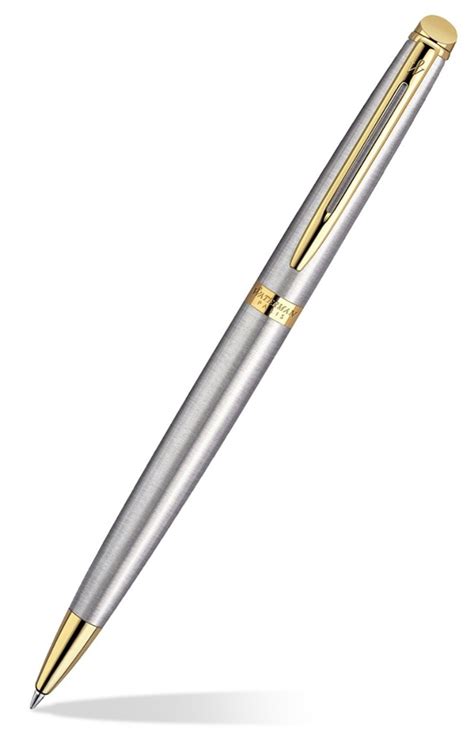 WATERMAN MODEL: 11436 HEMISPHERE SILVER COLOR BODY WITH GOLDEN CLIP ...