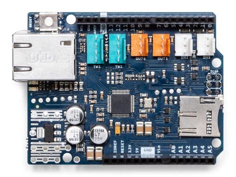 Arduino Ethernet Shield 2 (A000024) – ThinkRobotics.com