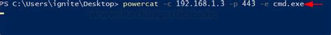 Powercat for Pentester